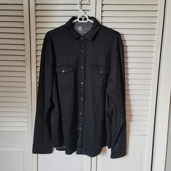 NICOBY Men's Dress Shirt, Size XXL - Picture 2 of 5